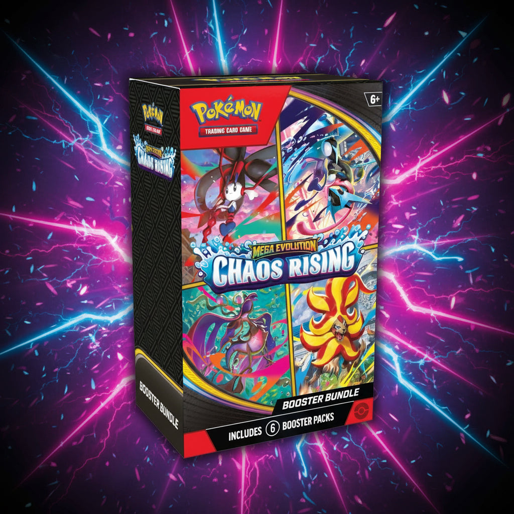 Pokémon TCG Mega Evolution Chaos Rising Booster Bundle