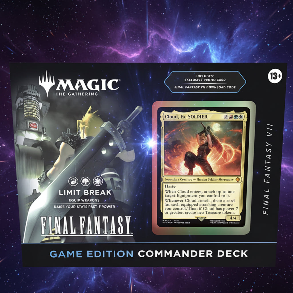 Magic: The Gathering Final Fantasy VII Limit Break Game Edition Commander Deck