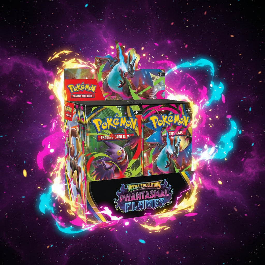 Pokémon Mega Evolution: Phantasmal Flames Booster Box