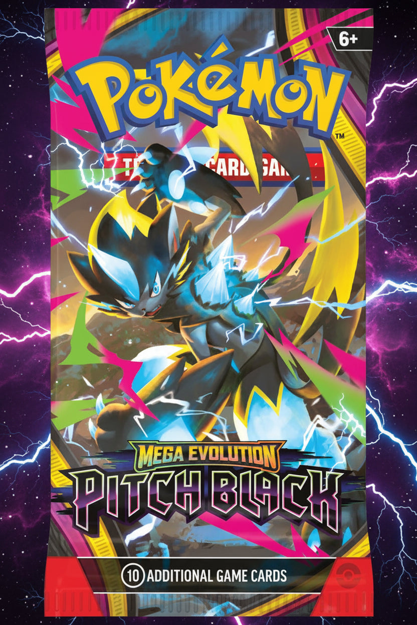 Pokémon Mega Evolution: Pitch Black Booster Pack