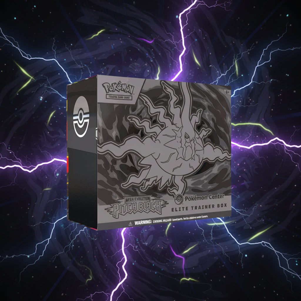 Pokémon TCG Mega Evolution Pitch Black Pokémon Center Elite Trainer Box