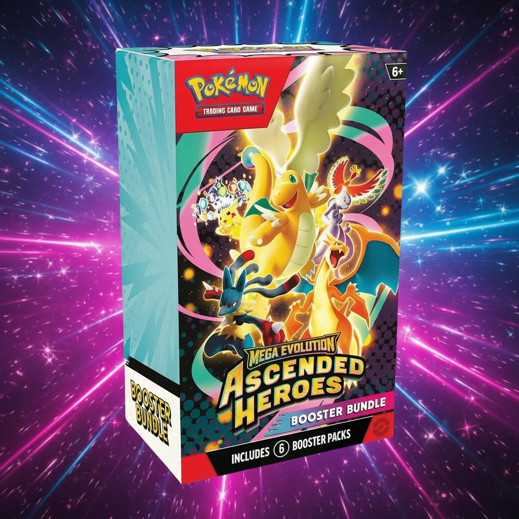 Pokémon TCG Mega Evolution Ascended Heroes Booster Bundle