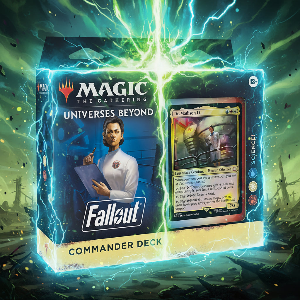 Magic: The Gathering Universes Beyond Fallout Science! Commander Deck